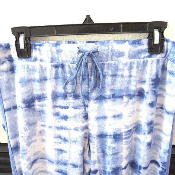 Lucky Brand  Women's Tie Dye Lounge/PJ Pants Blue/white  Medium  EUC - Picture 4 of 9